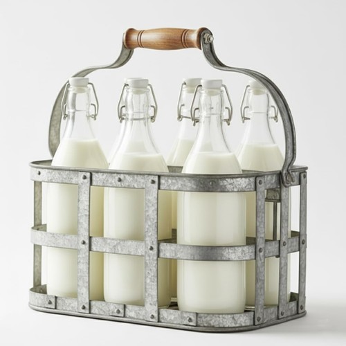 Milk bottle holder tidy - milk,