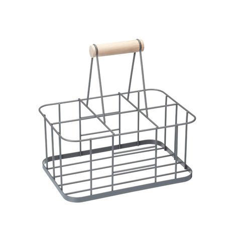 Retro milk bottle carrier wire - milk,