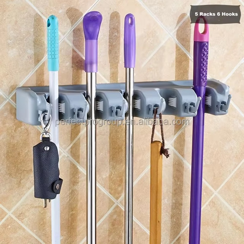 Wall mounted mop - broom, holder