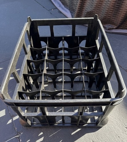 Hard plastic milk - hard, crate