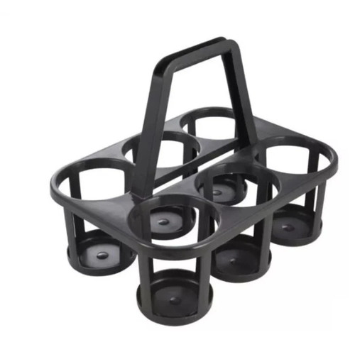 Black plastic milk bottle - plastic,